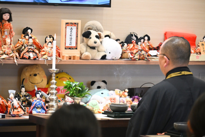 【ファミーユ枚方茄子作】想い出供養祭を開催しました