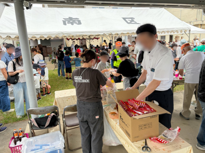 精華町南区地蔵盆に参加させていただきました!